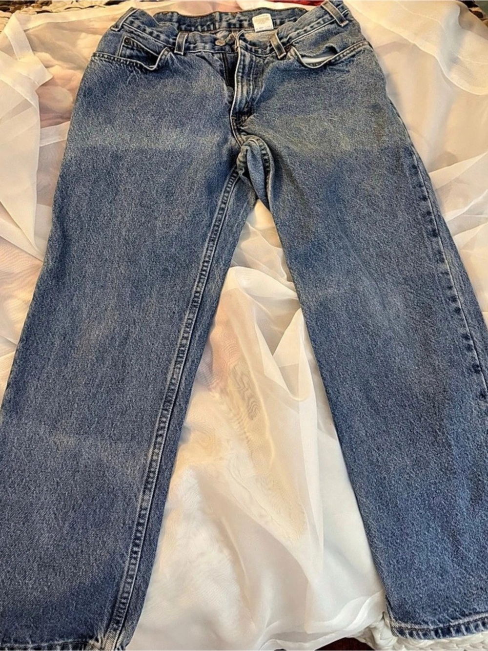 Levi's 550 Relaxed Fit Straight Leg Jeans Waist 32 x 27 Blue